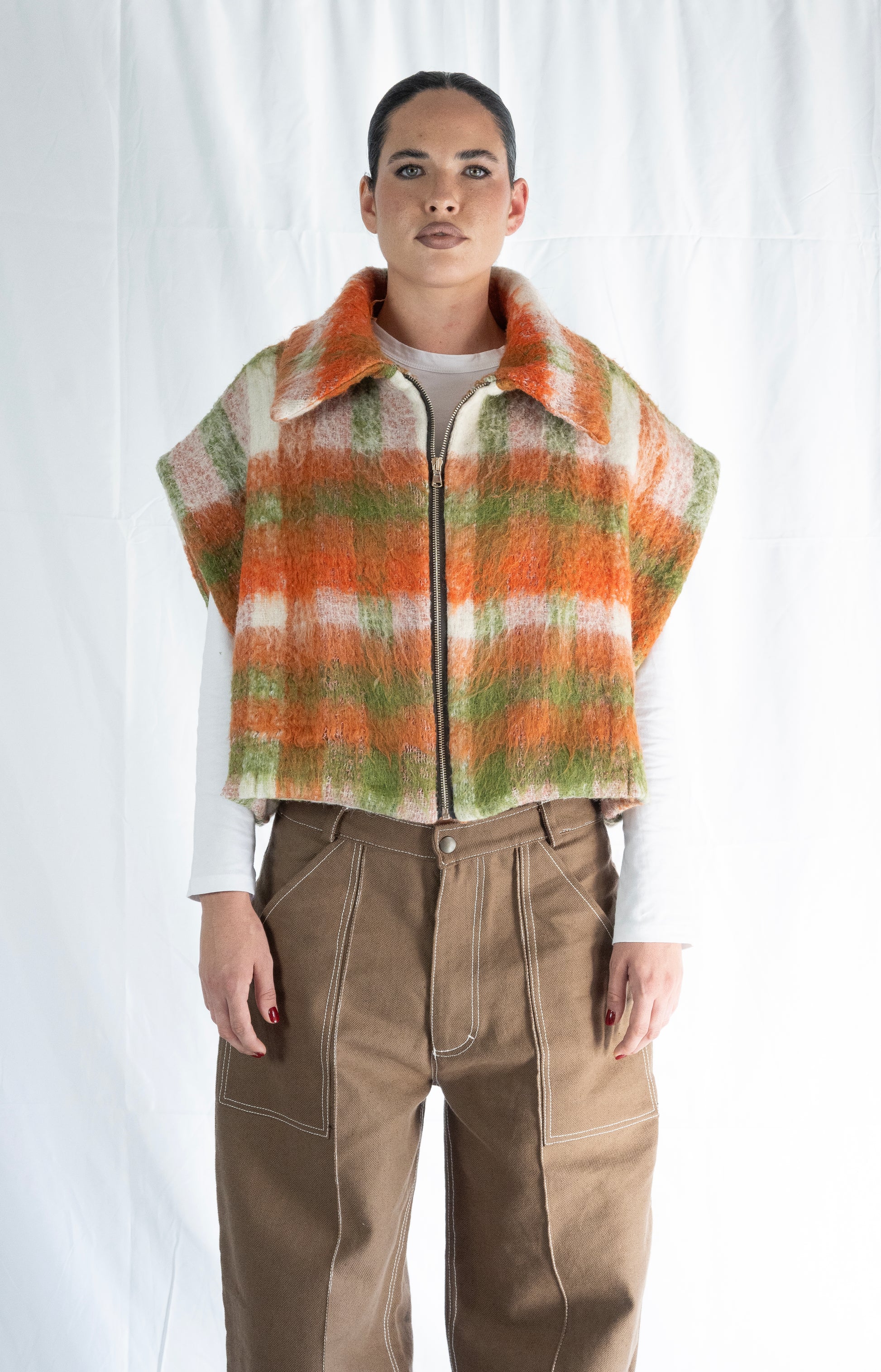 Smanicato over in lana