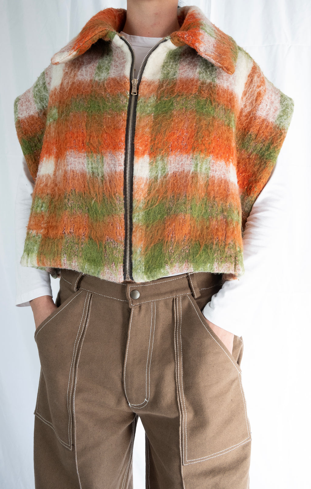 Smanicato over in lana