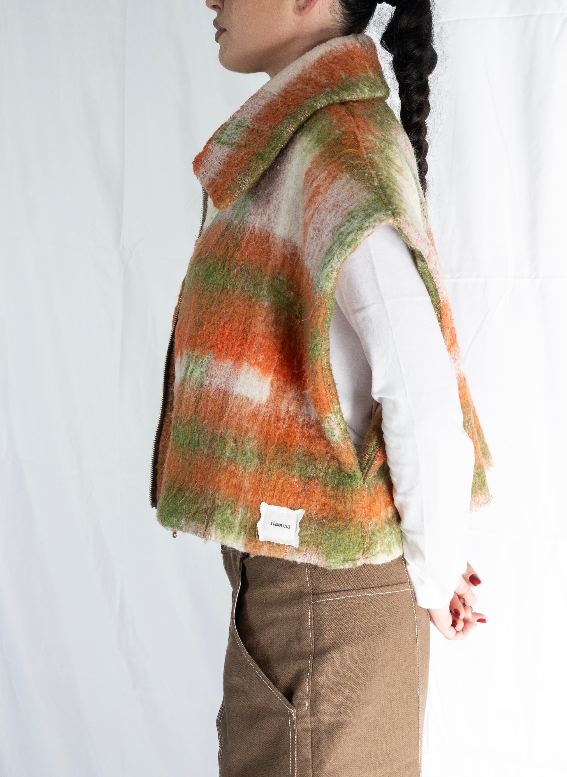 Smanicato over in lana