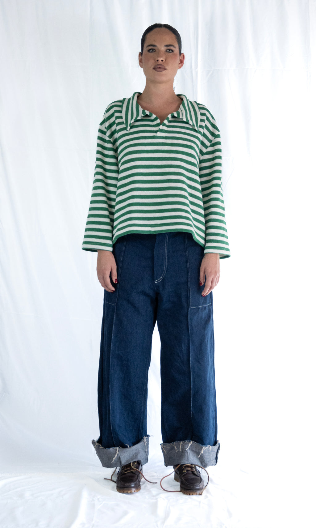 Polo Righe in maglia