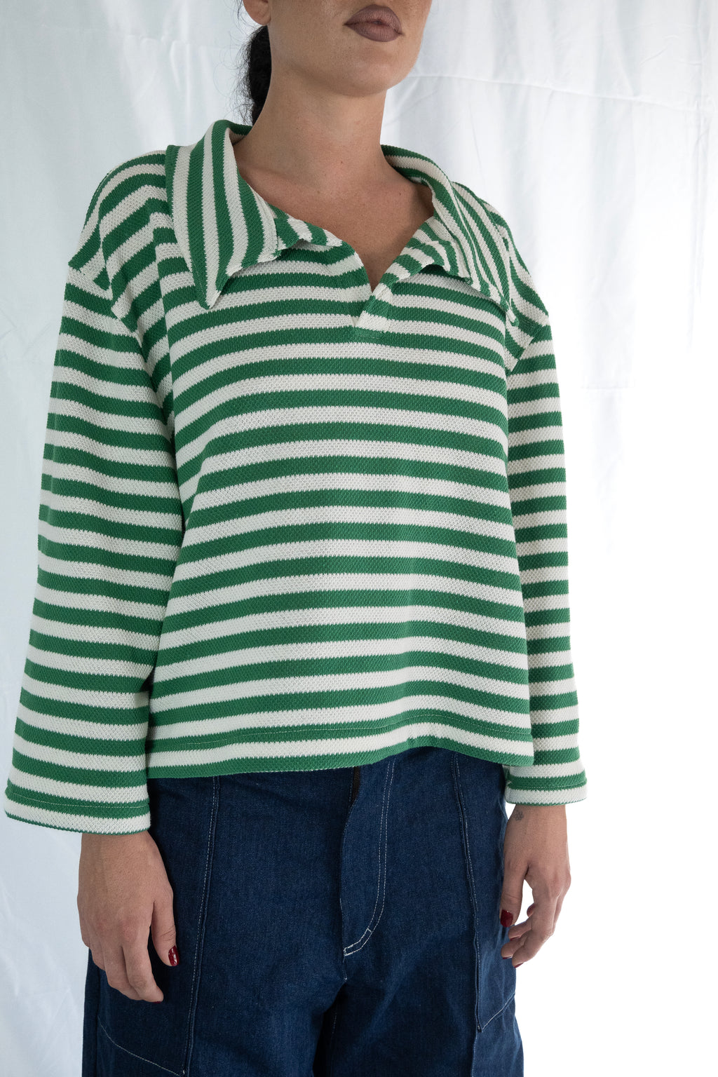 Polo Righe in maglia