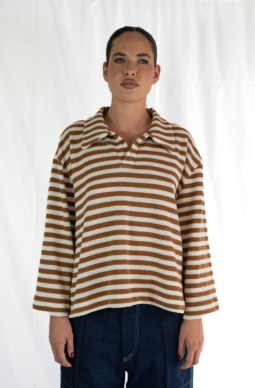 Polo Righe in maglia