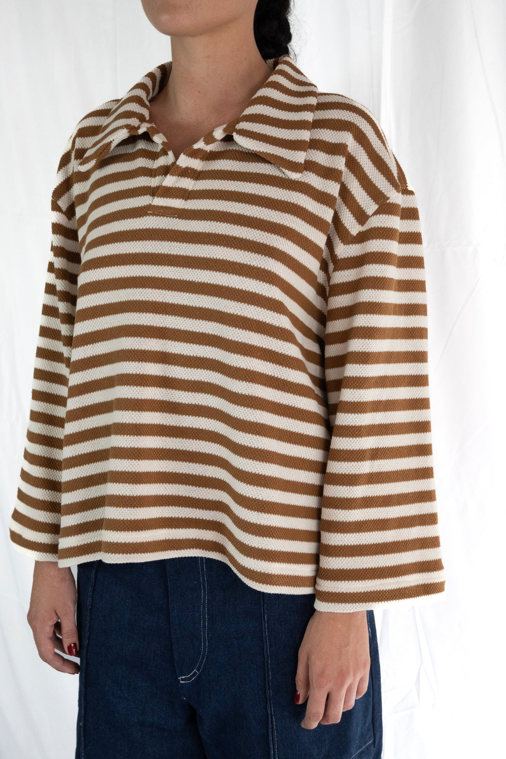 Polo Righe in maglia