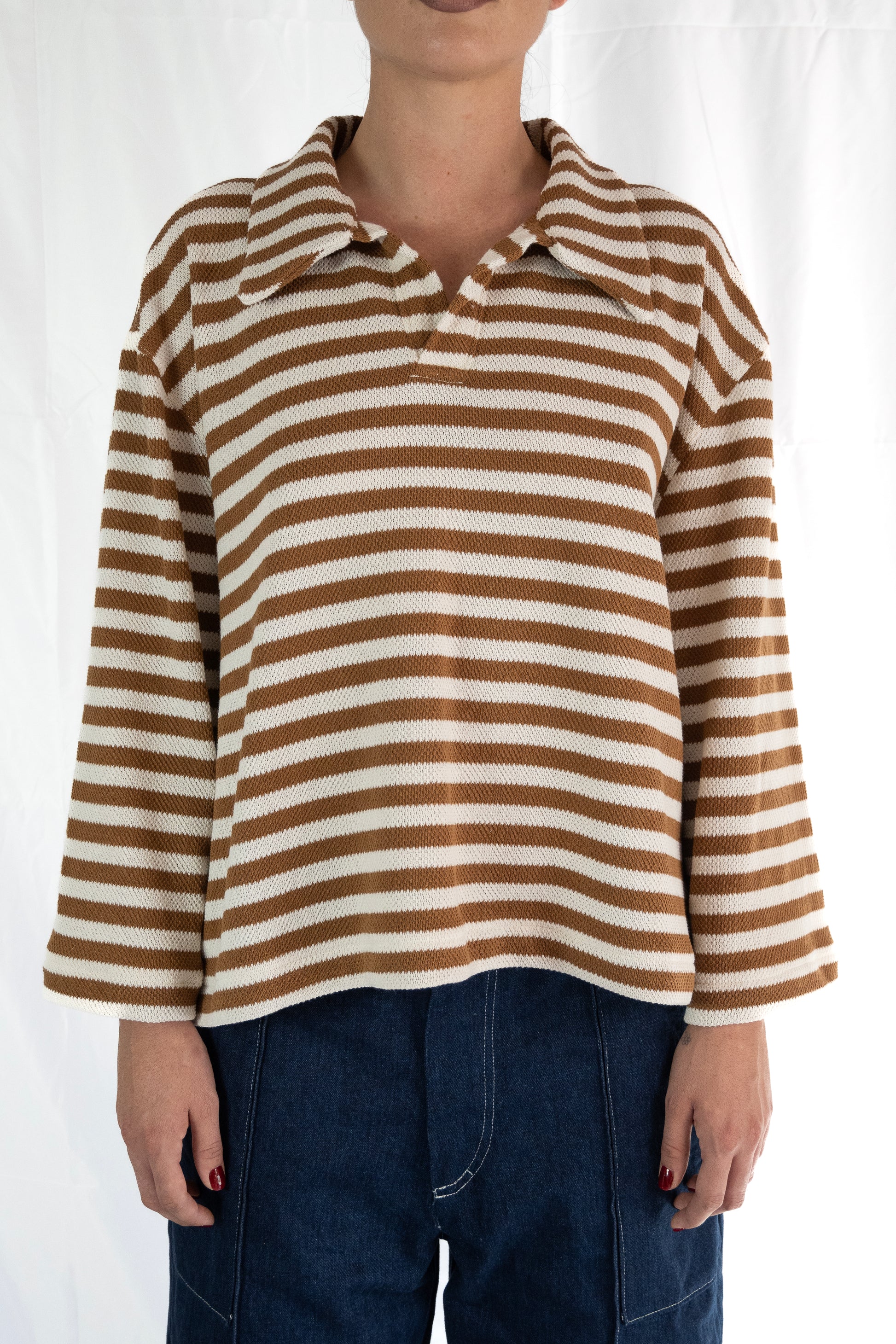 Polo Righe in maglia